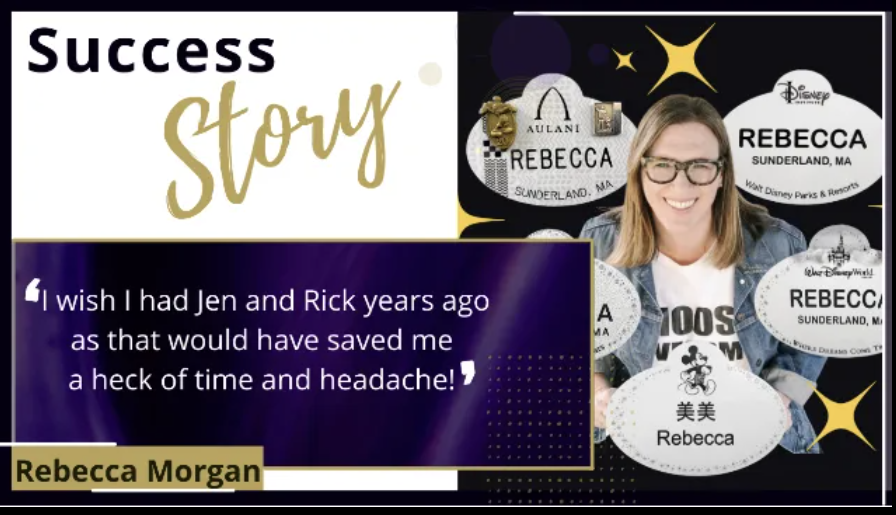 Rebecca Morgan success story: 'I wish I had Jen and Rick years ago as that would have saved me a heck of time and headache!'